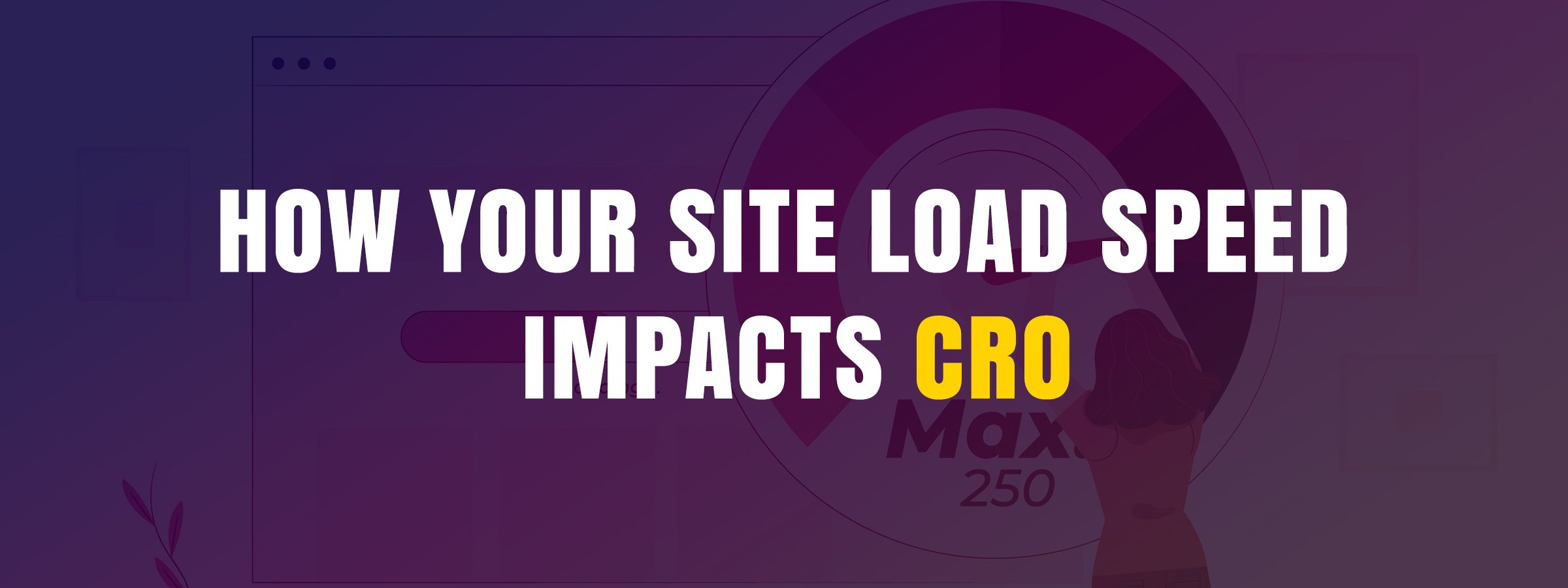 How your site load speed impacts CRO
